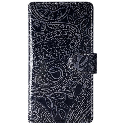 【梅澤商店】 Xperia 1 Ⅶ SO-51F SOG15 A501SO XQ-FS44 スマホケース 手帳型ケース ケース カバー ハンド付き本革ペイズリー so51f sog15 a501so 【安心の返品保証付き】
