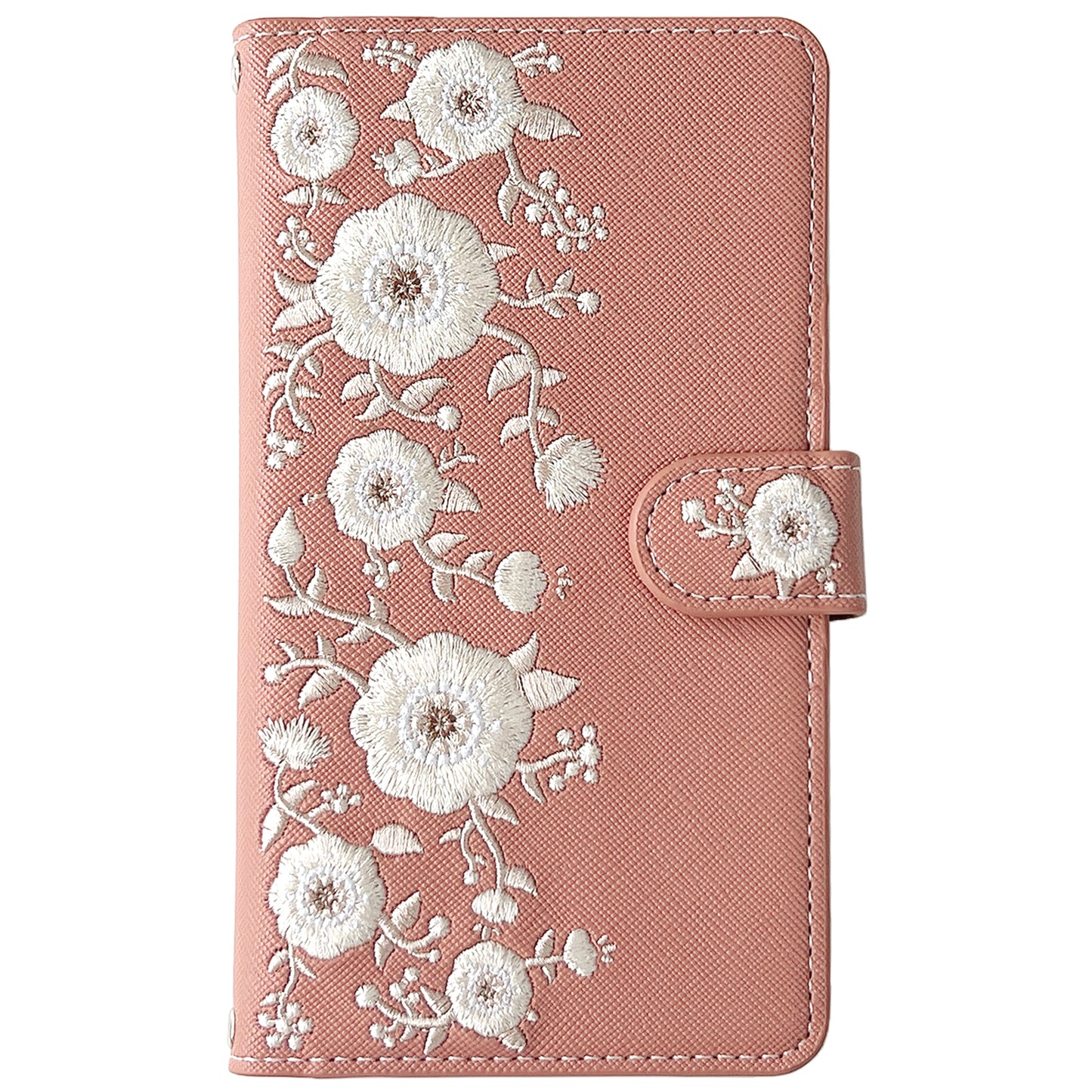 【梅澤商店】 100機種以上対応 ハンドあり インド刺繍 花 花柄 カバー スマホケース 手帳型ケース ケース カバー