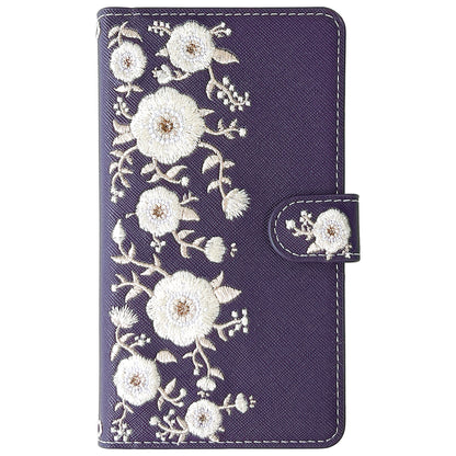 【梅澤商店】 100機種以上対応 ハンドあり インド刺繍 花 花柄 カバー スマホケース 手帳型ケース ケース カバー