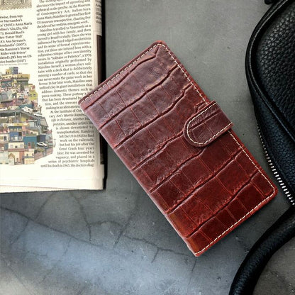 【梅澤商店】 BASIO active3 KYG04 スマホケース 手帳型ケース ケース カバー ハンドありクロコダイル kyg04 【安心の返品保証付き】